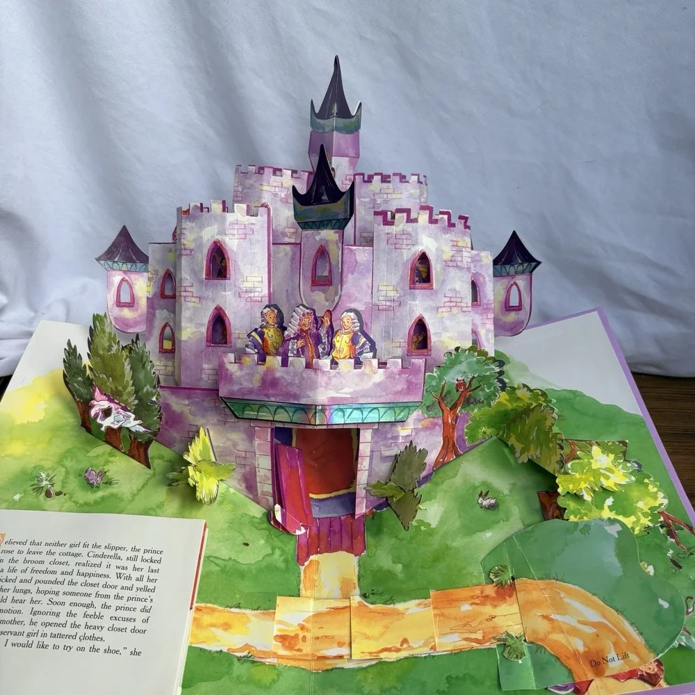 Matthew Reinhart Cinderella Pop-Up Fairy Tale Hardcover Interactive Story Book